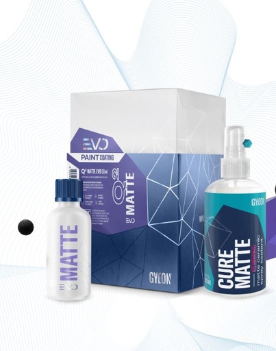 Q 2 MATTE EVO Ceramic protection for all types of matte finishes.